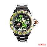 綠水晶腕錶 1萬3500元