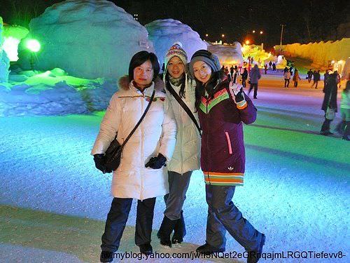 2008北海道破冰之旅… 大雪紛飛的小尊運河